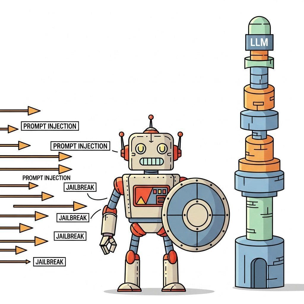 Chapter opener illustration: Guardrails and Runtime Safety.