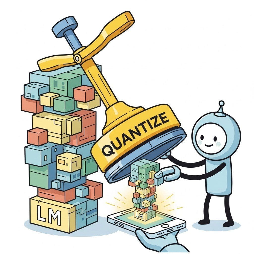 Chapter opener illustration: Edge & On-Device LLMs.