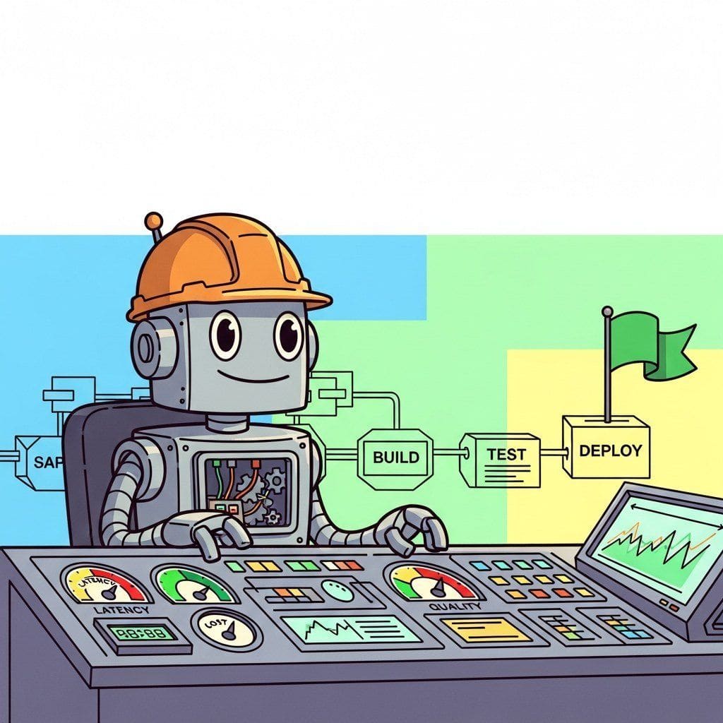 Chapter opener illustration: Production Engineering for LLM Systems.