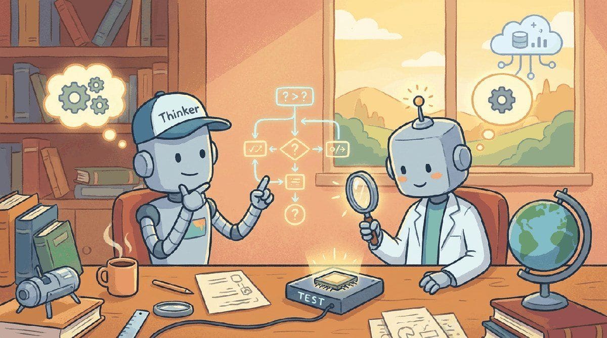Chapter opener illustration: Reasoning Models & Test-Time Compute.