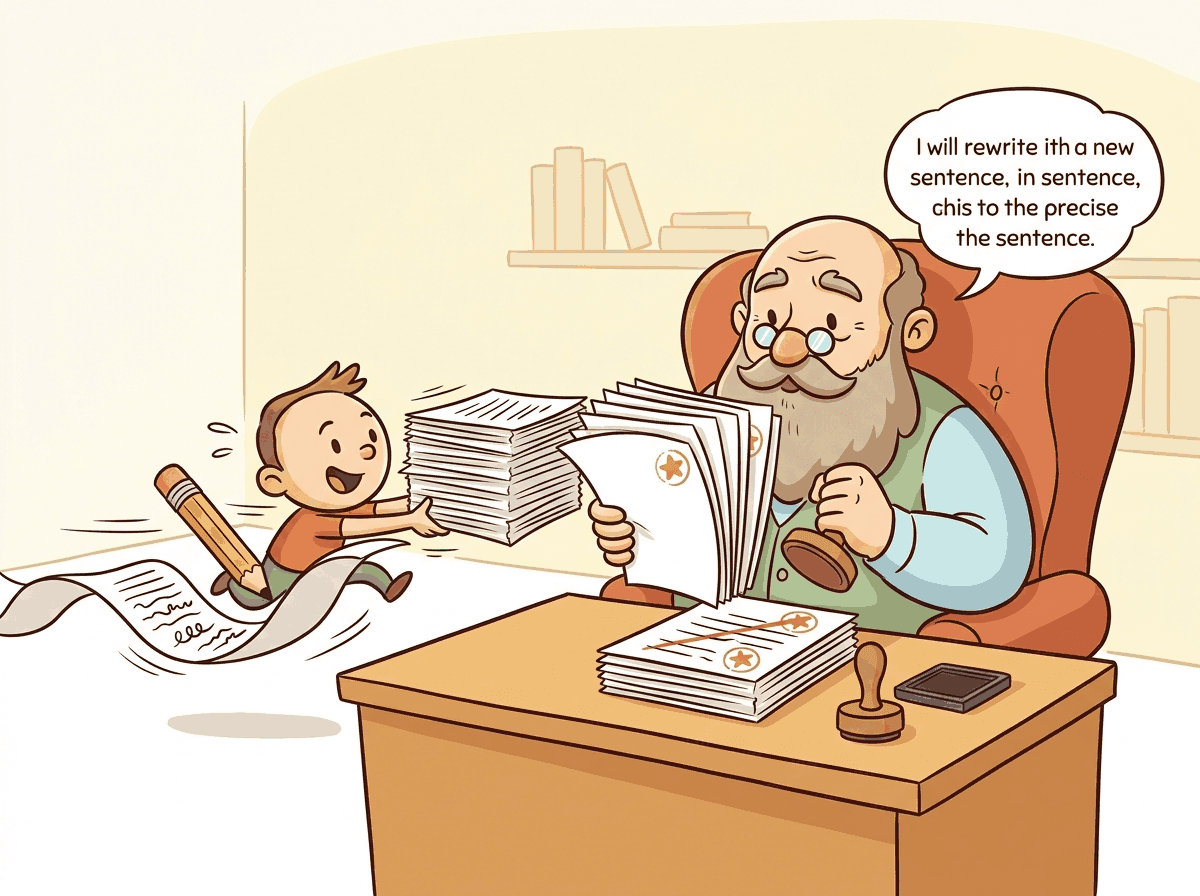 A small draft model quickly proposing tokens while a large model verifies them in parallel, like a junior writer and senior editor