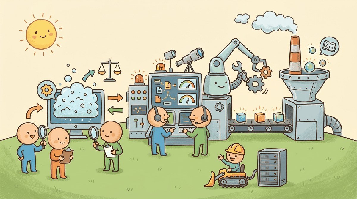 Chapter opener illustration: Part IX: LLM Evaluation & Observability.